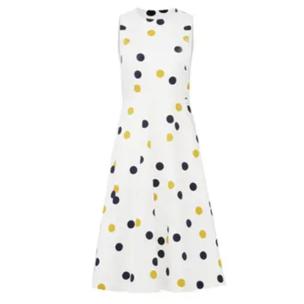 L.K. Bennett Polka Dot Jesse Dress